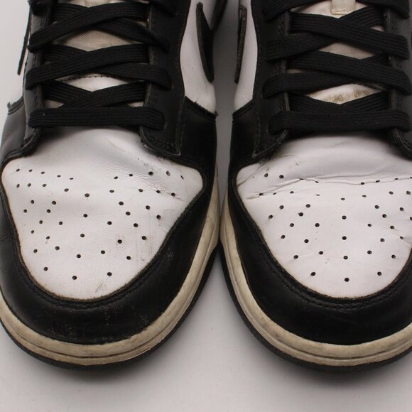 Nike Dunk Low Panda Black White Men\'s Size 10.5 Lace Up Athletic Casual Sneakers main image 6